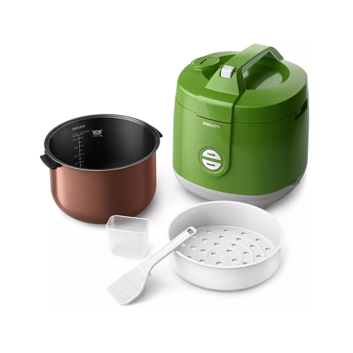 PHILIPS Rice Cooker 2 L - HD3131/30 Hijau